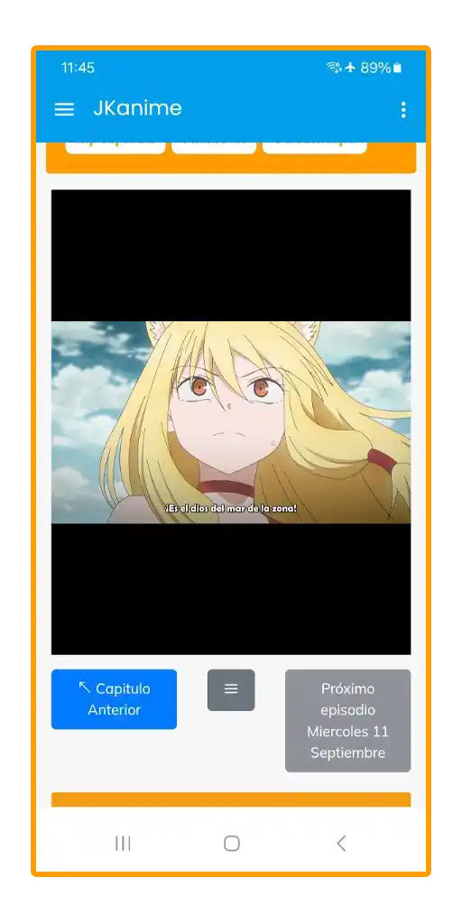 jkanime apk screen 3